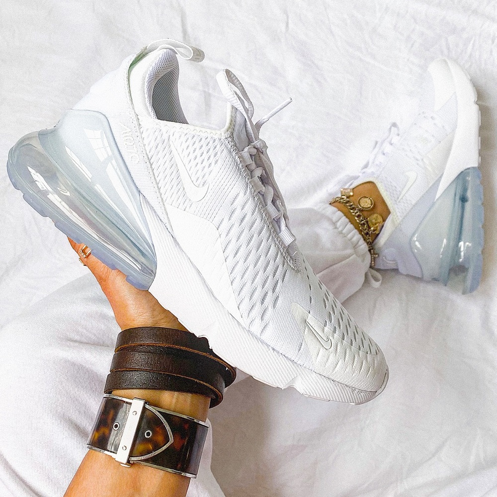 Nike air max 270 sneakers triple white sneakers - Picture 2 of 4